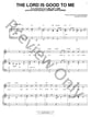 The Lord Is Good to Me piano sheet music cover